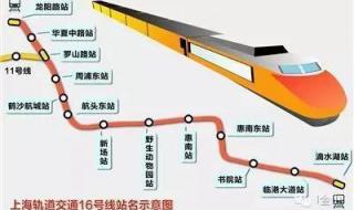 上海地铁十六号线路线 上海轨道交通16号线